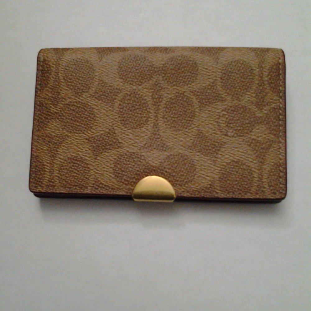 Coach Slim Card Case
